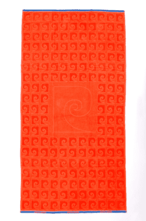Pierre Cardin fine beach towel, Orange